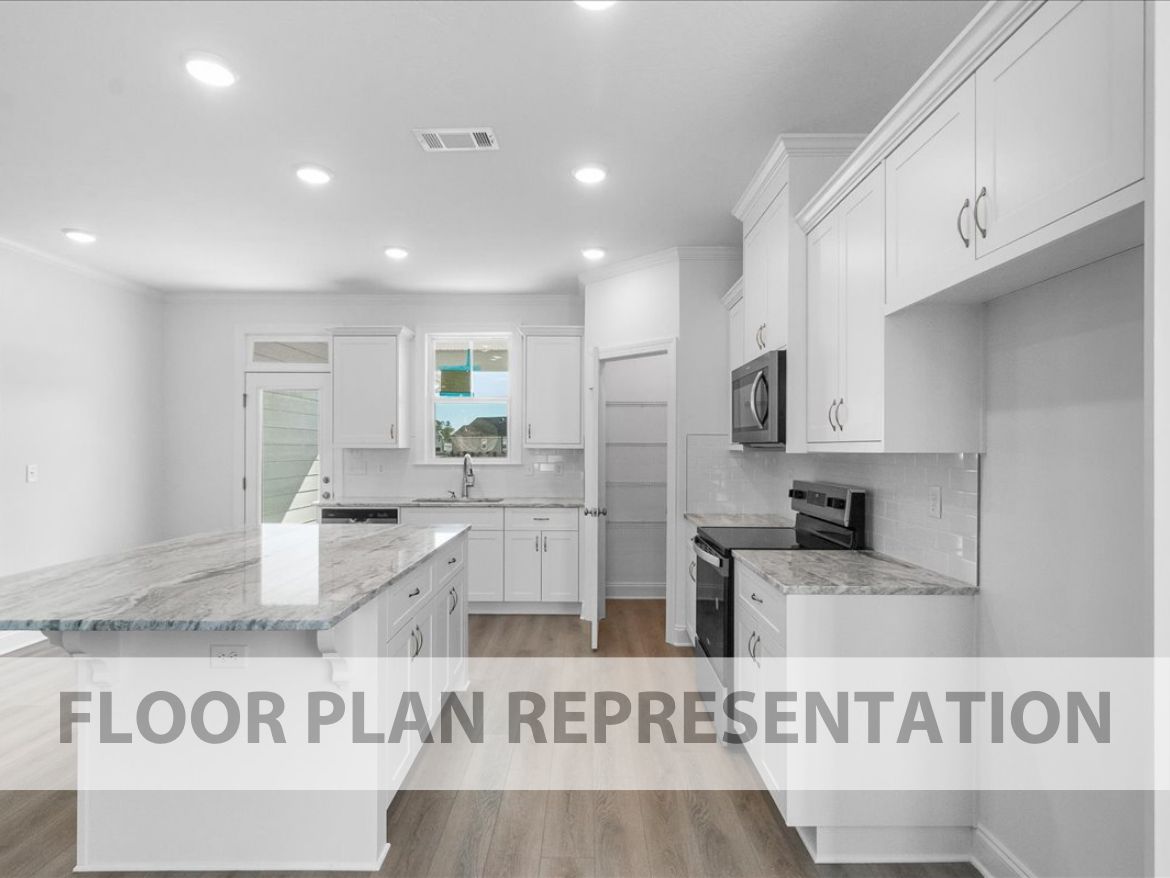 Starling Plan Kitchen View 2 | Ivey Homes
