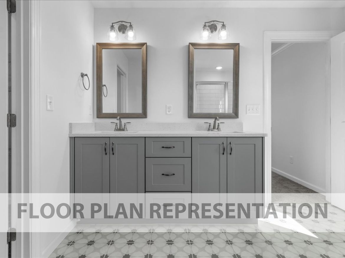 Starling Plan Primary Double Vanity | Ivey Homes
