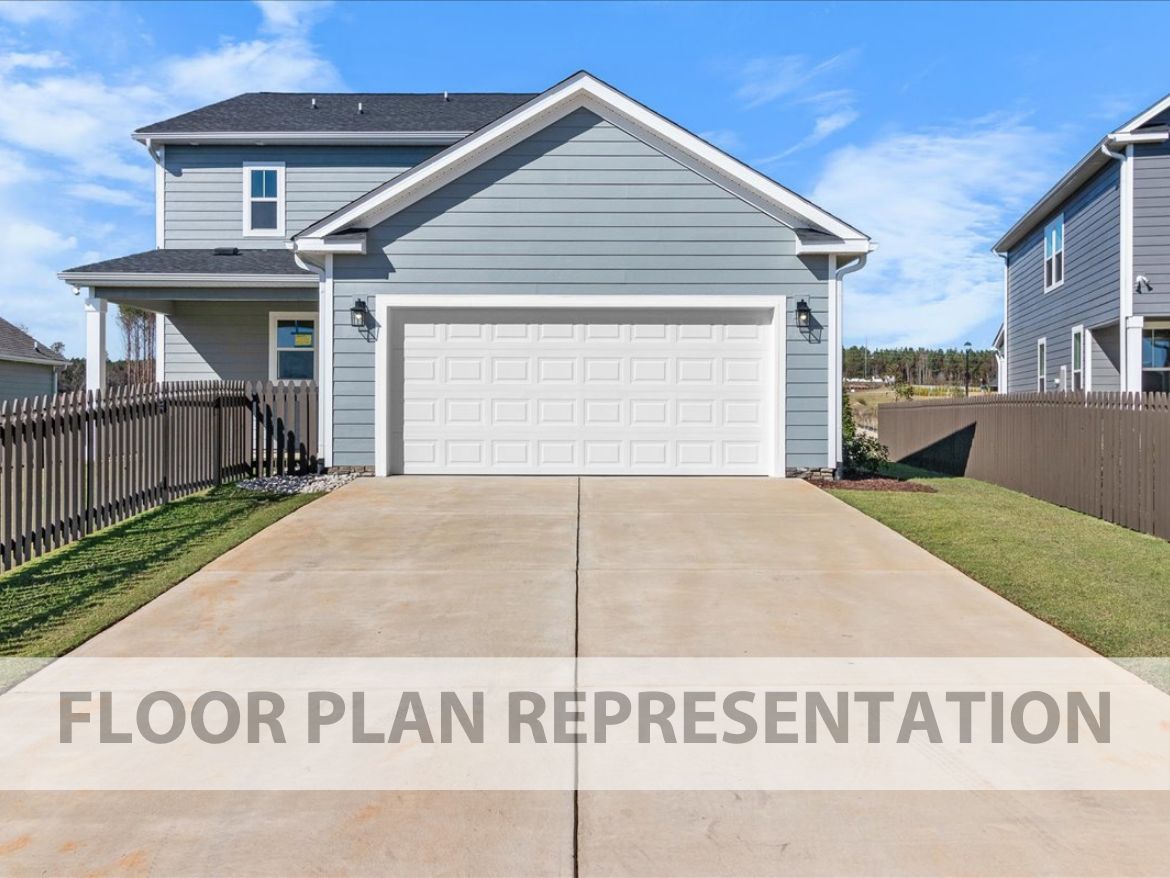 Starling Plan Back Exterior | Ivey Homes