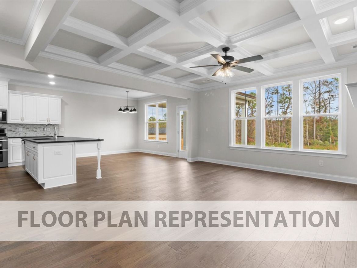 Dublin II Floor Plan Representation | Cafe and Living