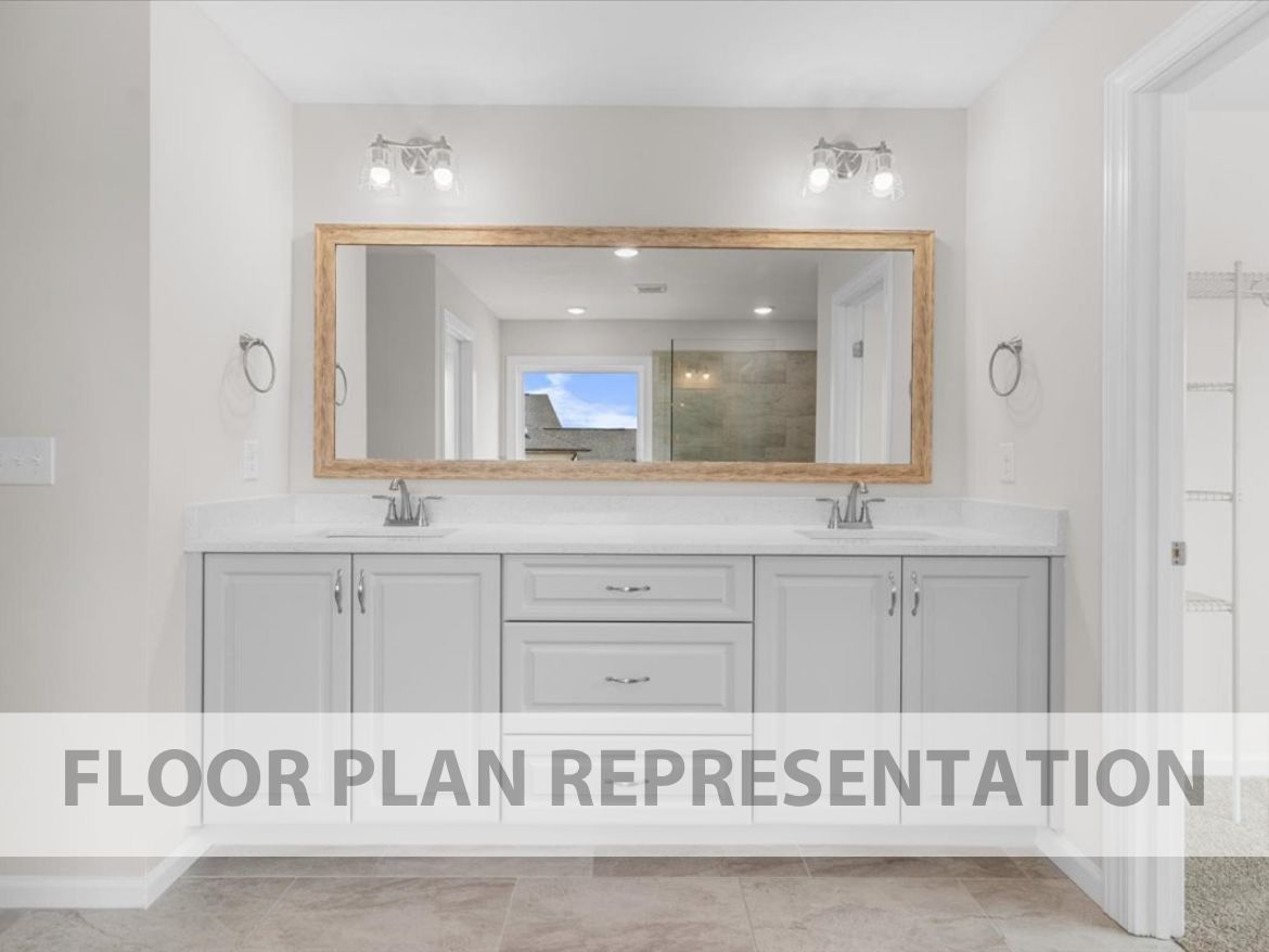 Dublin II Floor Plan Representation | En Suite Bath Vanity
