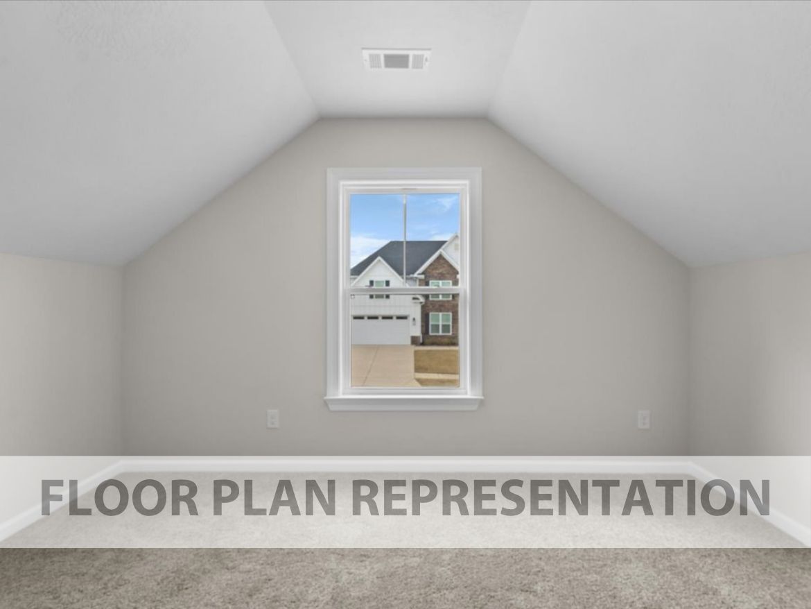 Dublin II Floor Plan Representation | Secondary Bedroom