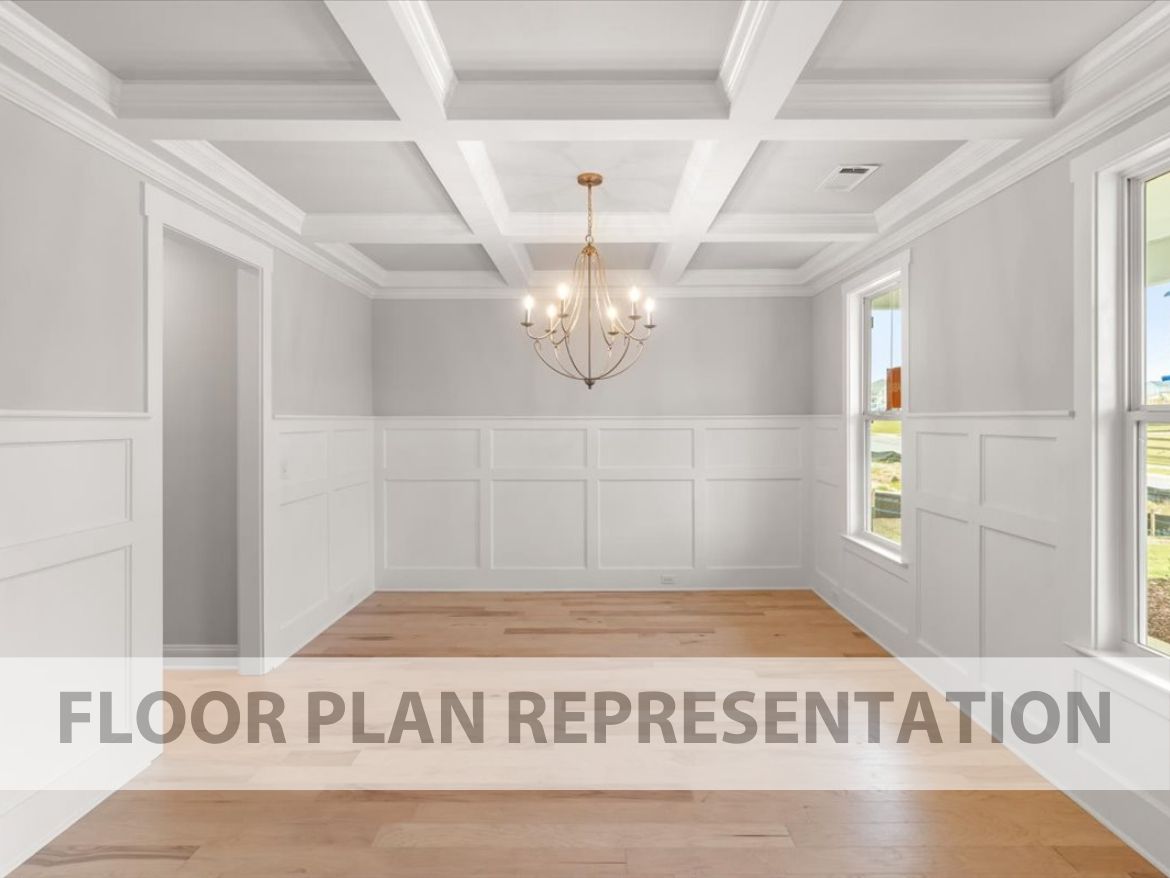 Nottaway Floor Plan Representation | Formal Dining or Flex Room