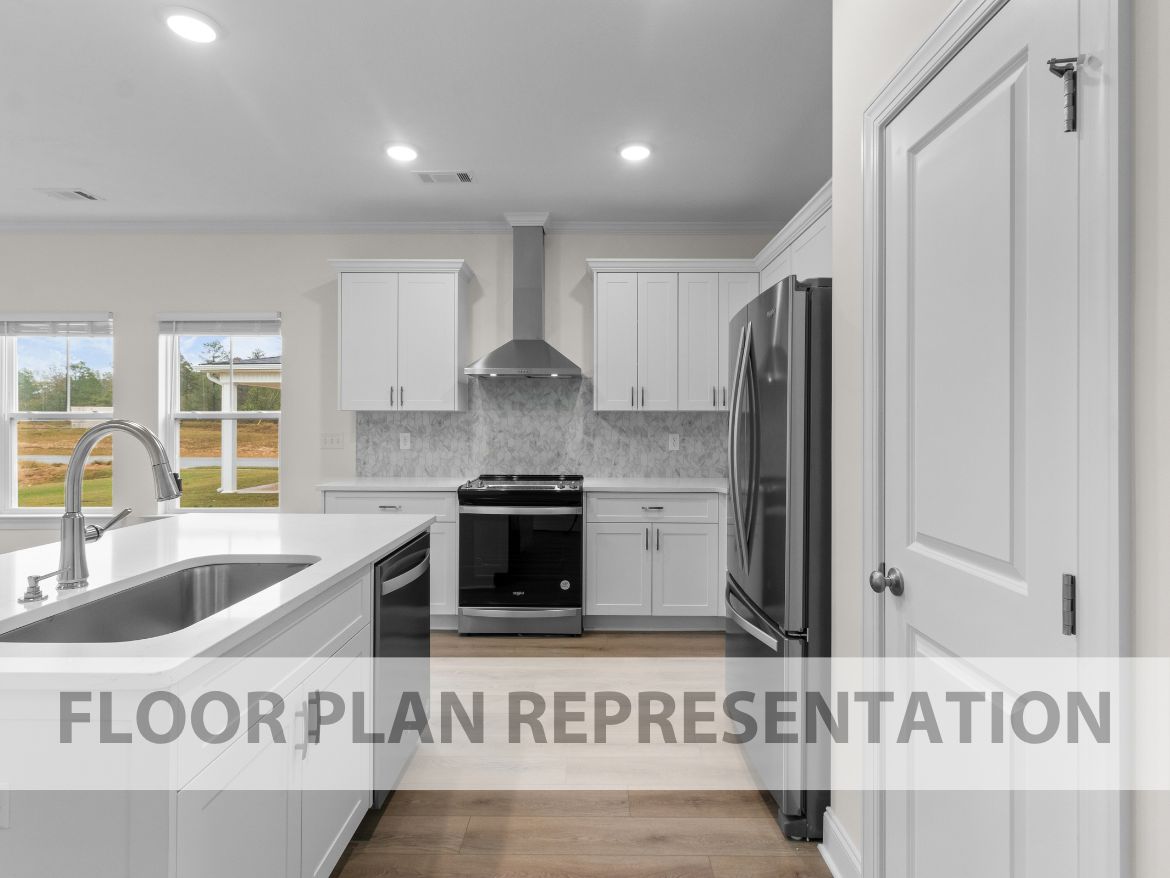1570 Floor Plan Representation - Kitchen Layout