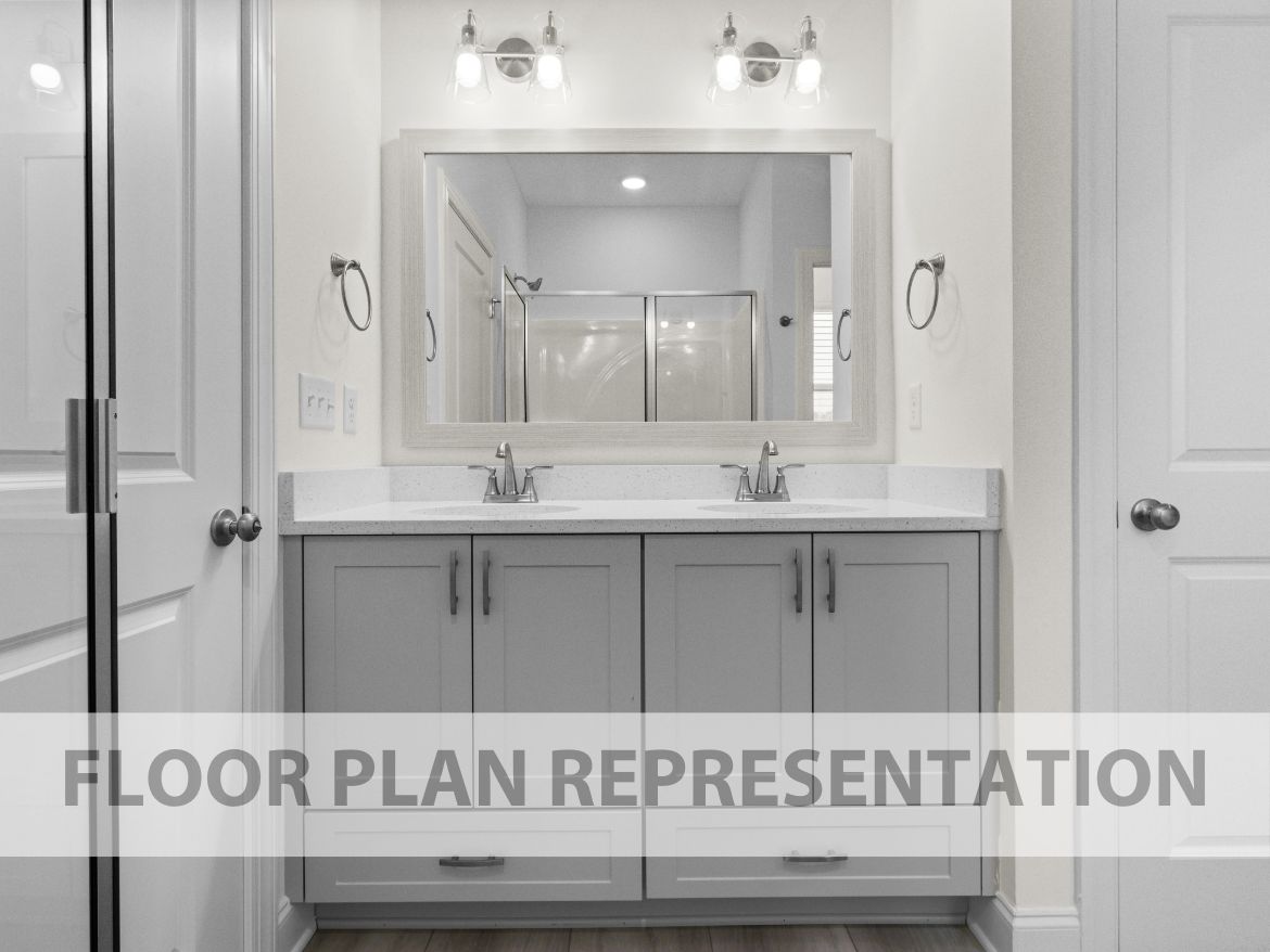 1570 Floor Plan Representation - Bathroom Layout