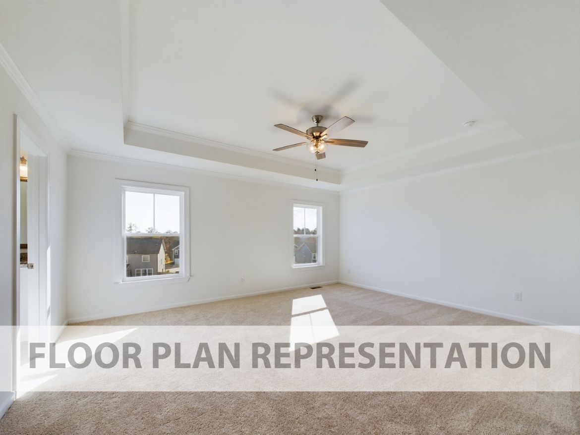 Primary Bedroom Floorplan Representation Photo 2 | The 2078 Plan