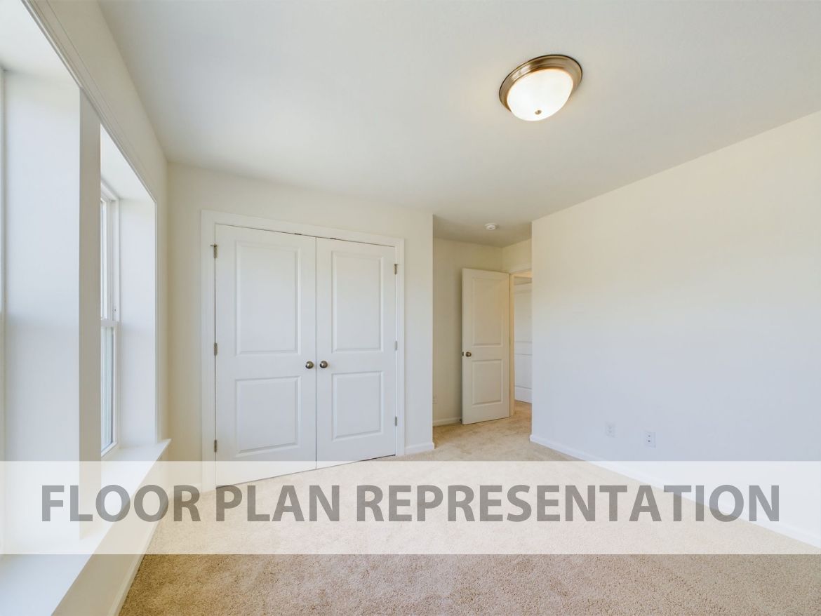 Secondary Bedroom Floorplan Representation Photo | The 2078 Plan