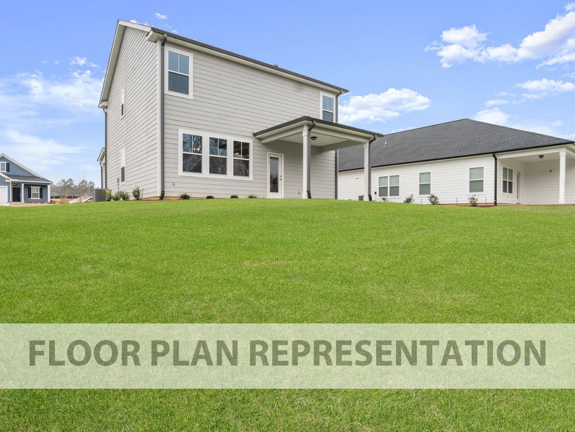 Back Exterior | 1902 Plan by Ivey Homes