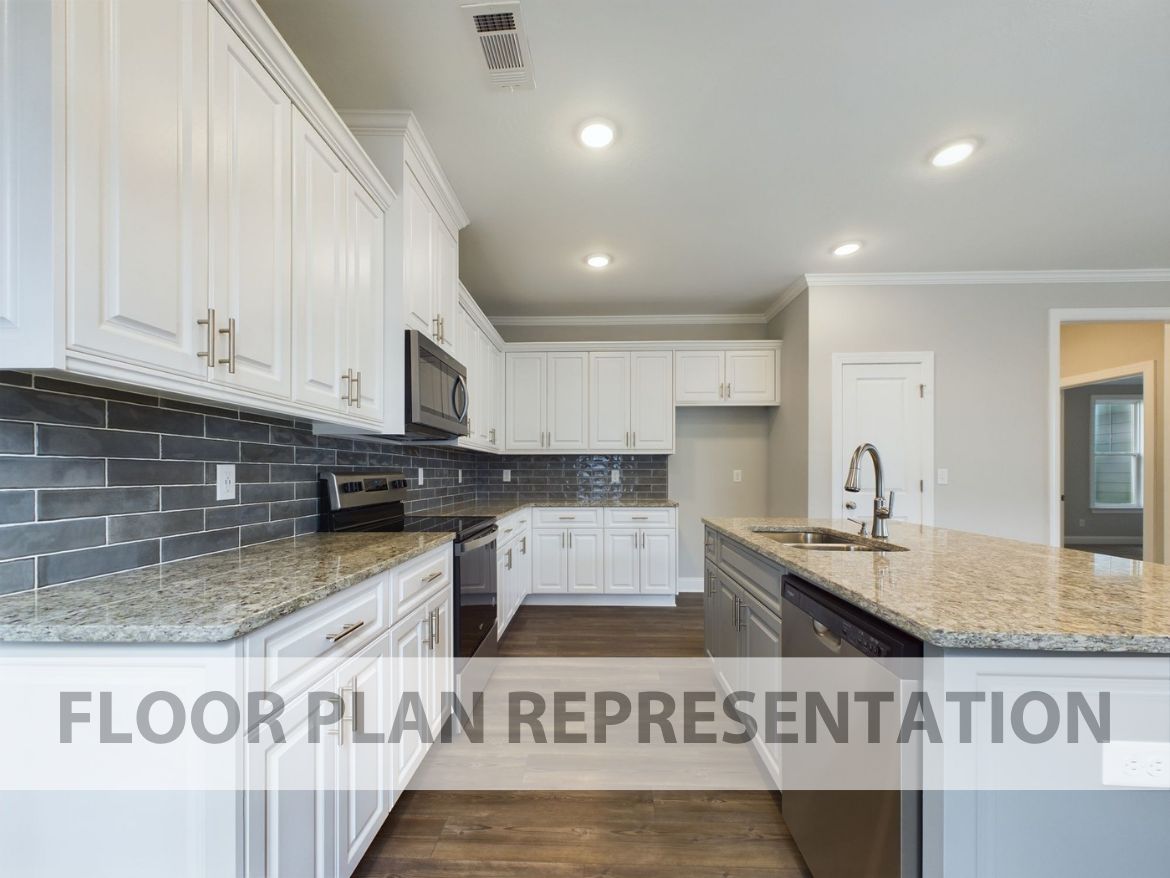 The Finch Plan | Kitchen Floorplan Representation Photo