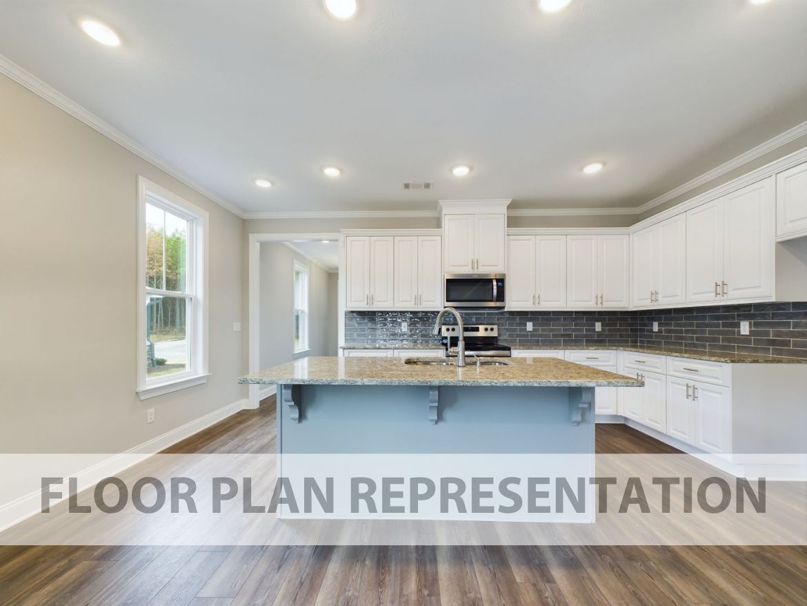 The Finch Plan | Cafe and Kitchen Floorplan Representation Photo