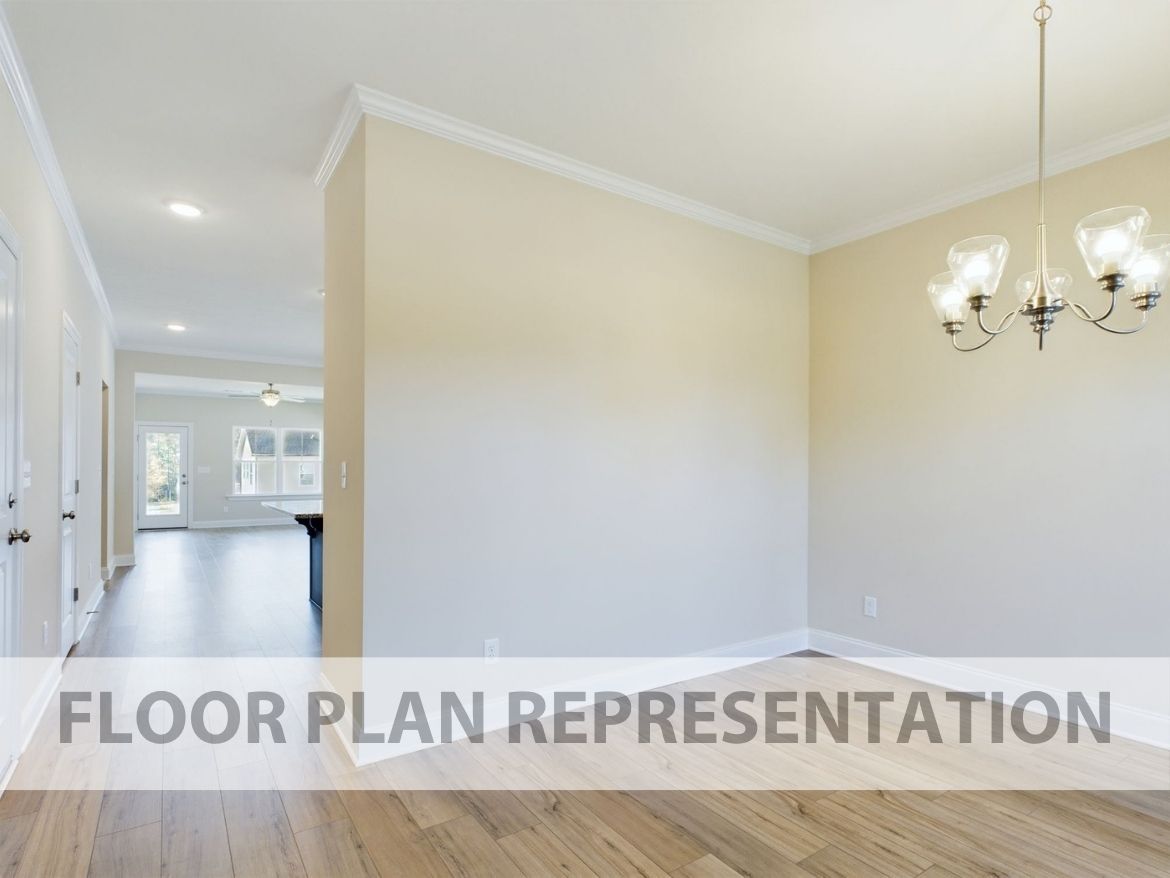 Entryway | The 1575 Plan by Ivey Homes