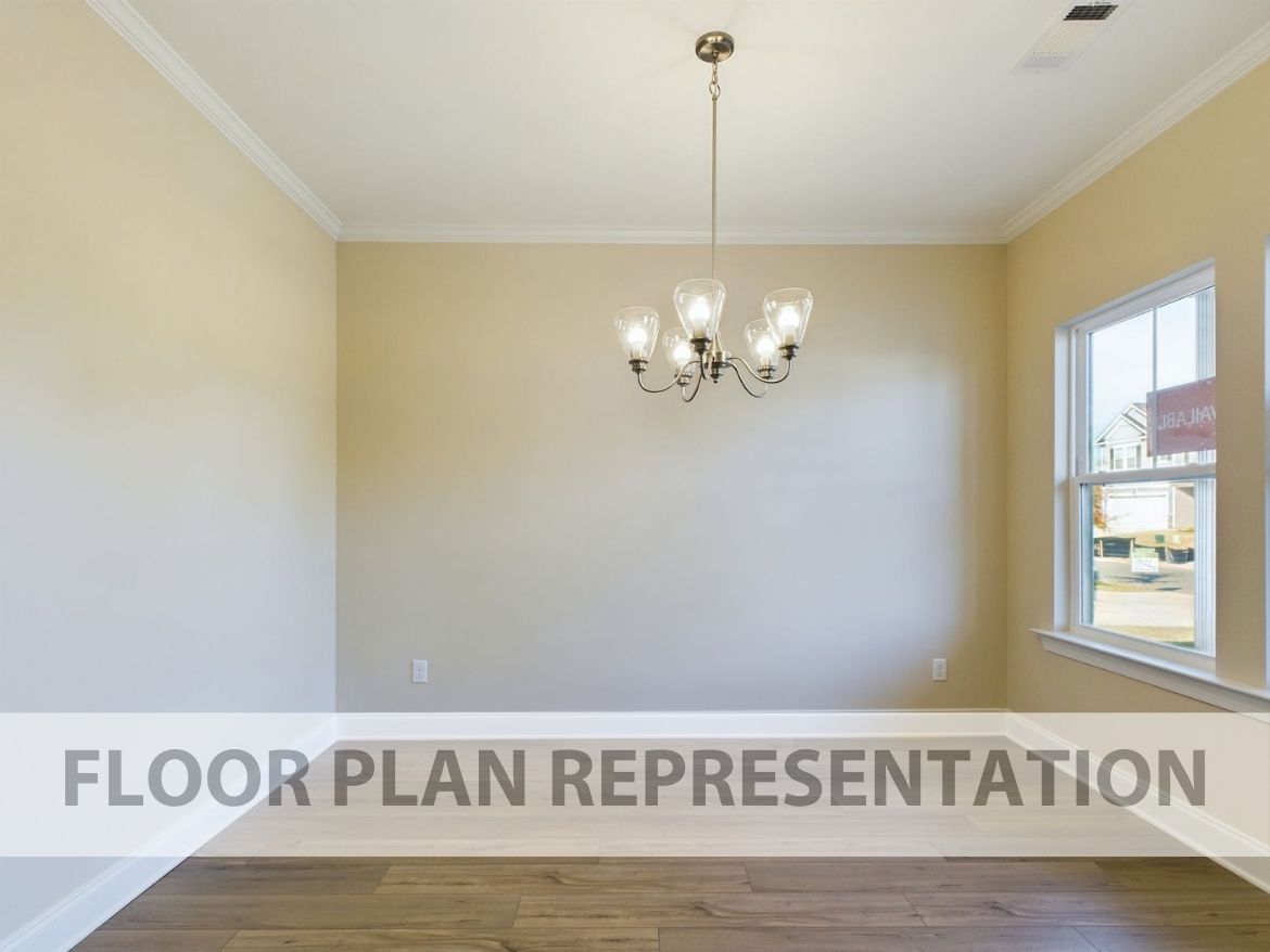 Dining Room | The 1575 Plan by Ivey Homes