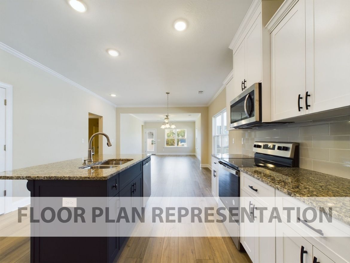 Kitchen 2 | The 1575 Plan by Ivey Homes