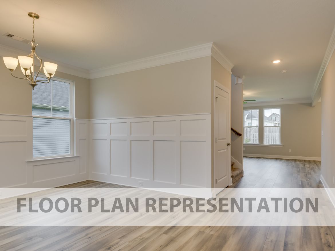 Flex Room as Formal Dining Area Floorplan Representation Photo 2 | The Fairport II Plan