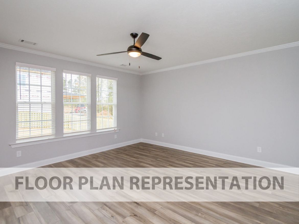 Living Area Floorplan Representation Photo | The Fairport II Plan