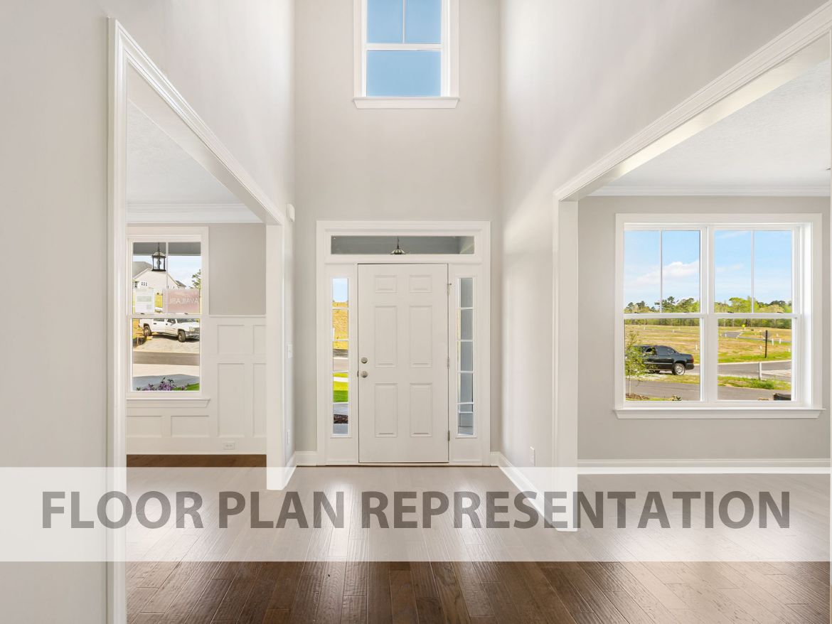 Front Entryway Floorplan Representation Photo | The Ashworth VI