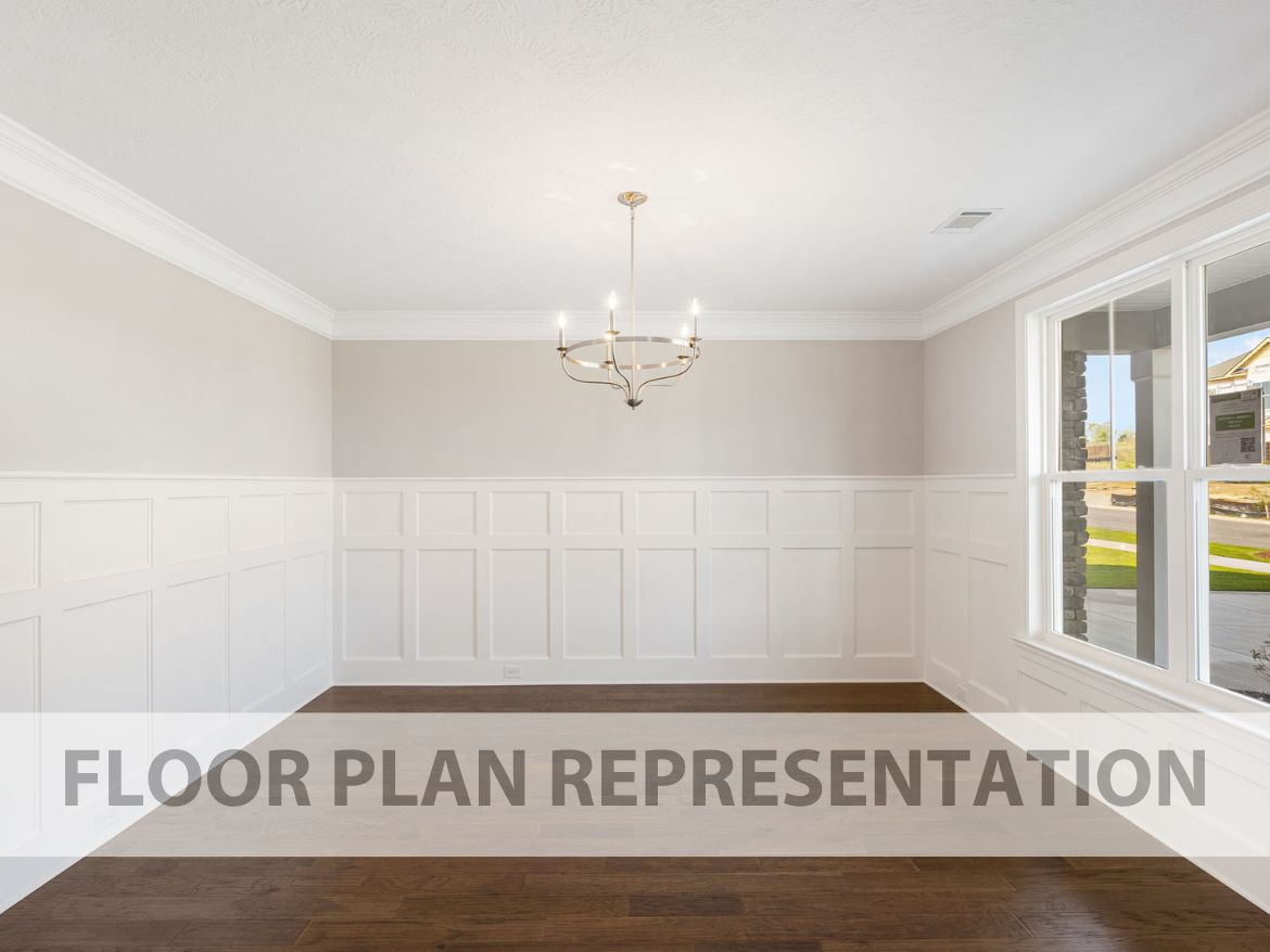 Formal Dining Room Floorplan Representation Photo | The Ashworth VI