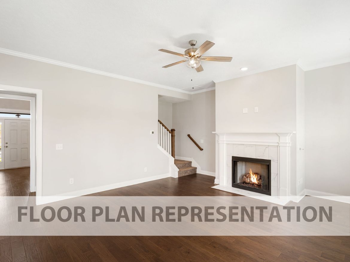Living Area Floorplan Representation Photo 2 | The Ashworth VI