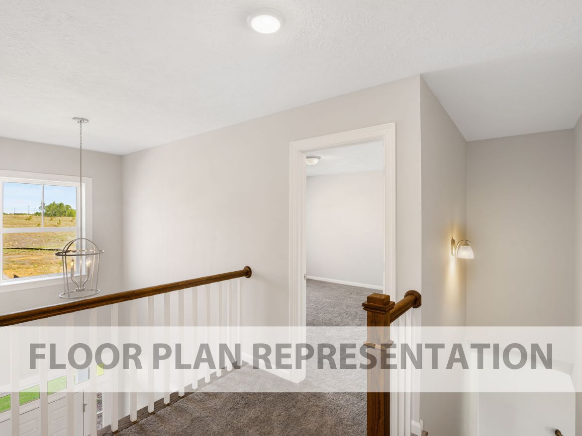Upstairs Landing Floorplan Representation Photo | The Ashworth VI