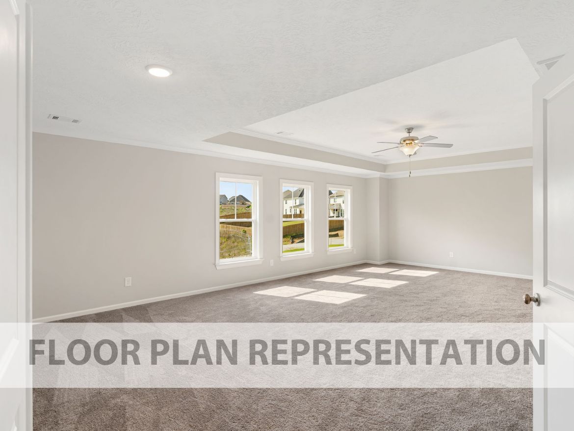 Primary Bedroom Floorplan Representation Photo 2 | The Ashworth VI