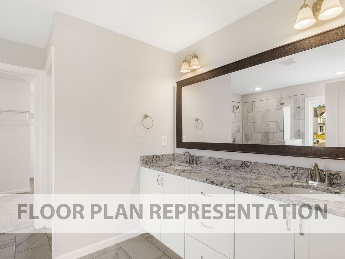 Primary Bathroom Floorplan Representation Photo 2 | The Ashworth VI