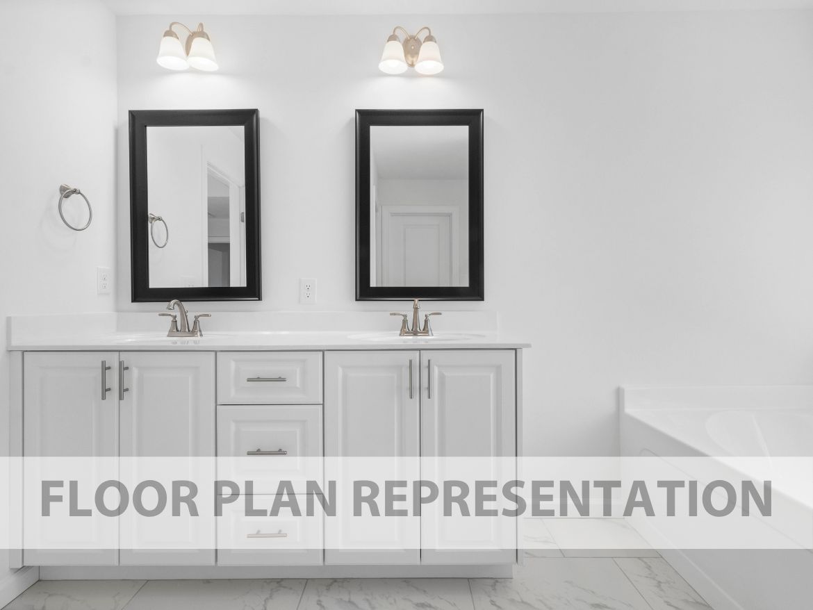 Primary Bathroom | 2078 Plan by Ivey Homes