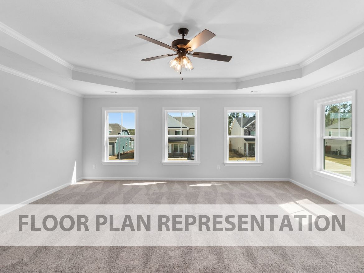 Alternate View of Primary Bedroom – Mill Creek Plan
