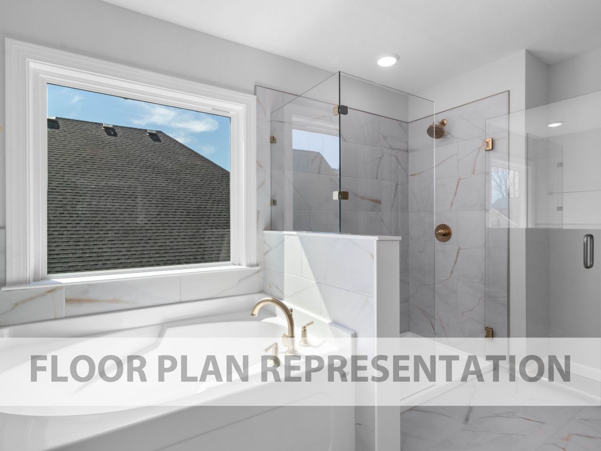 Mill Creek Primary Bath – Soaking Tub and Walk-In Shower