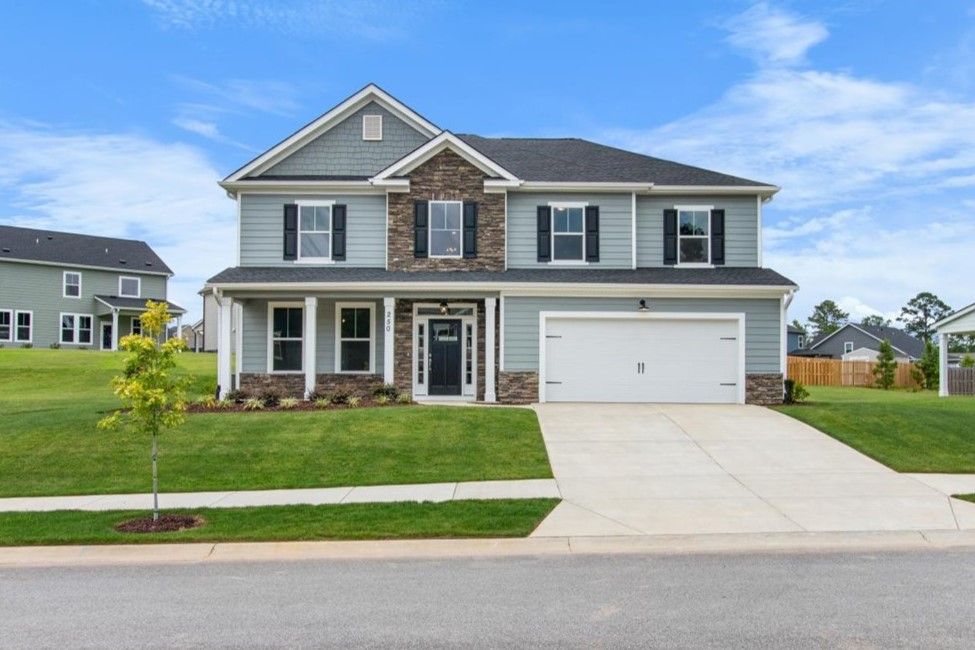 Front Exterior | 250 Prominence Drive in Tillery Park by Ivey Homes
