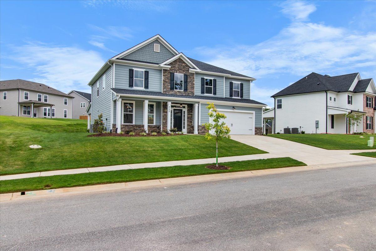 Front Exterior | 250 Prominence Drive in Tillery Park by Ivey Homes