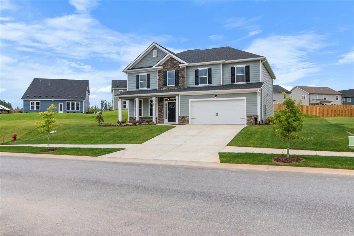 Front Exterior | 250 Prominence Drive in Tillery Park by Ivey Homes