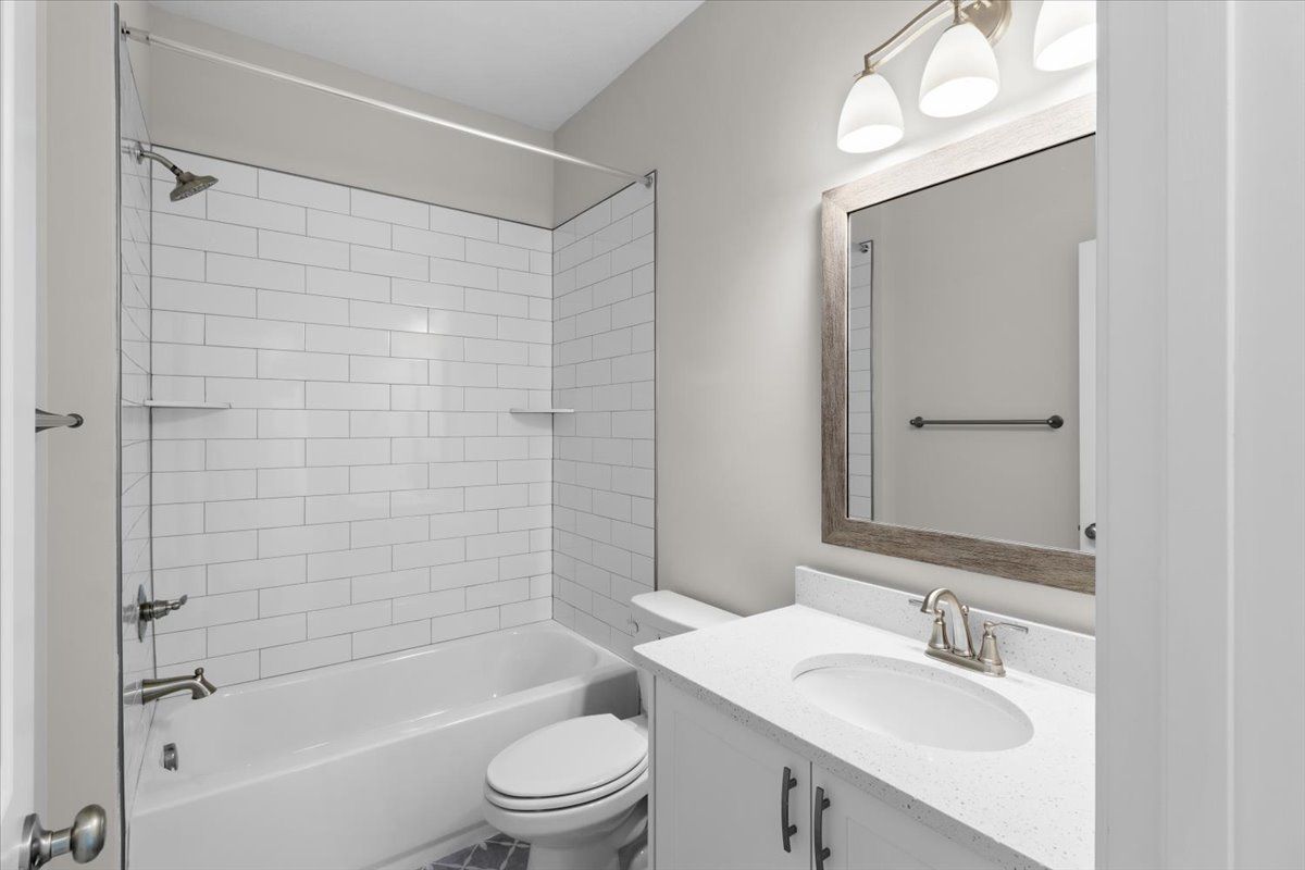 Main Level Guest Bath | 250 Prominence Drive in Grovetown GA