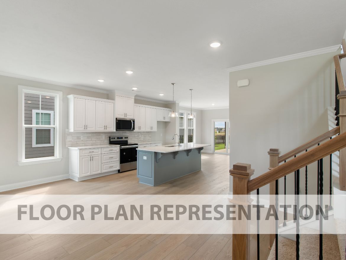 Kitchen | Wren Plan by Ivey Homes in Tillery Park