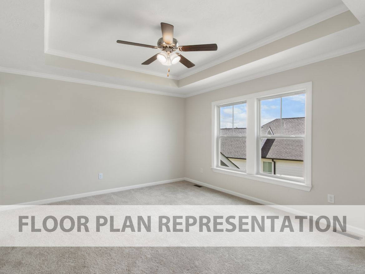 Primary Bedroom | Wren Plan by Ivey Homes in Grovetown GA