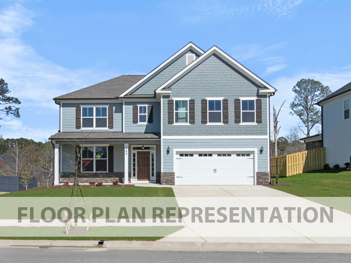 Front Exterior | Townsend II Plan by Ivey Homes