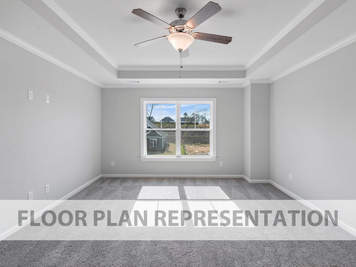 Primary Suite | Townsend II Plan by Ivey Homes