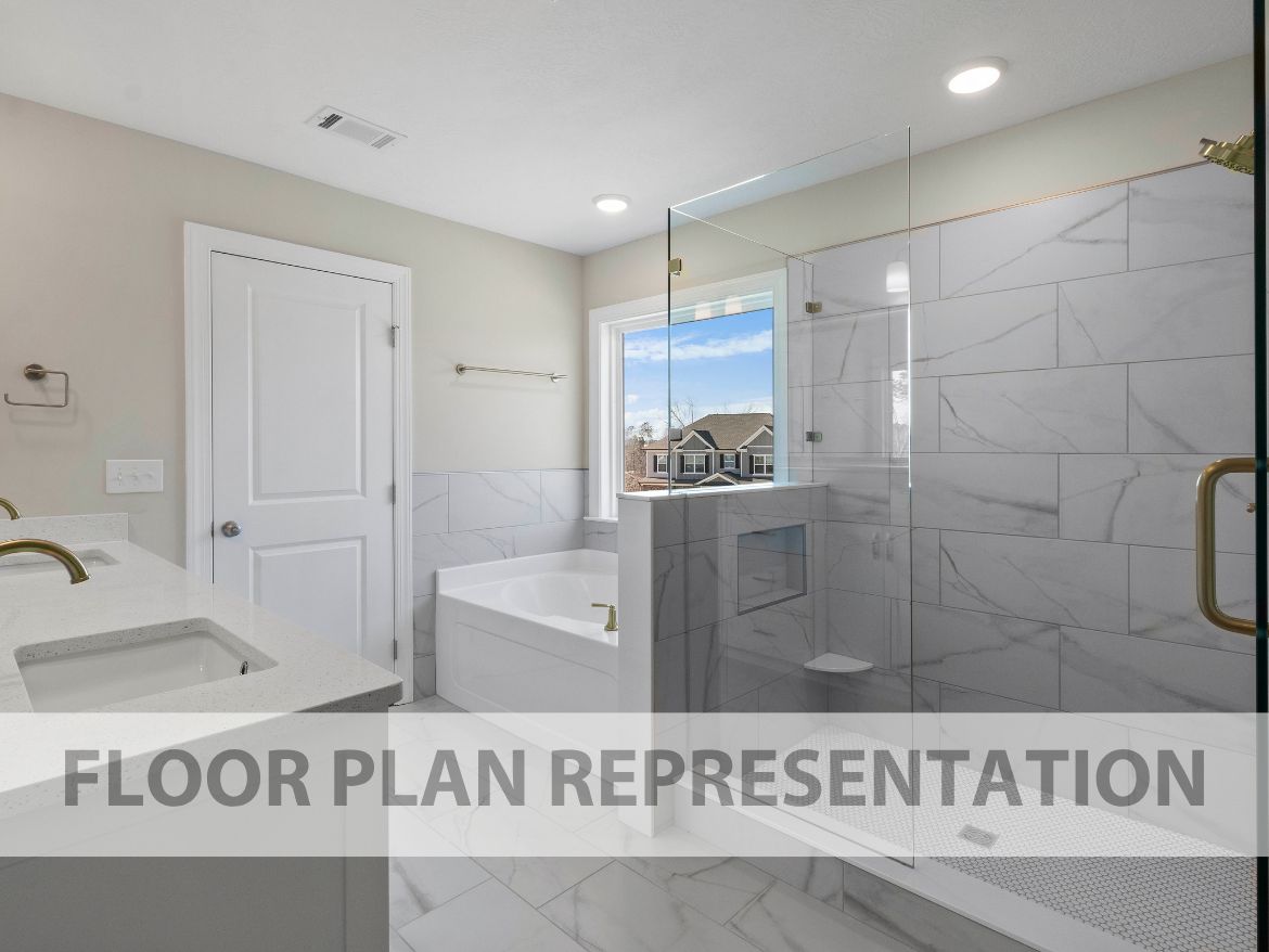 Owner’s Bathroom | Townsend II Plan by Ivey Homes