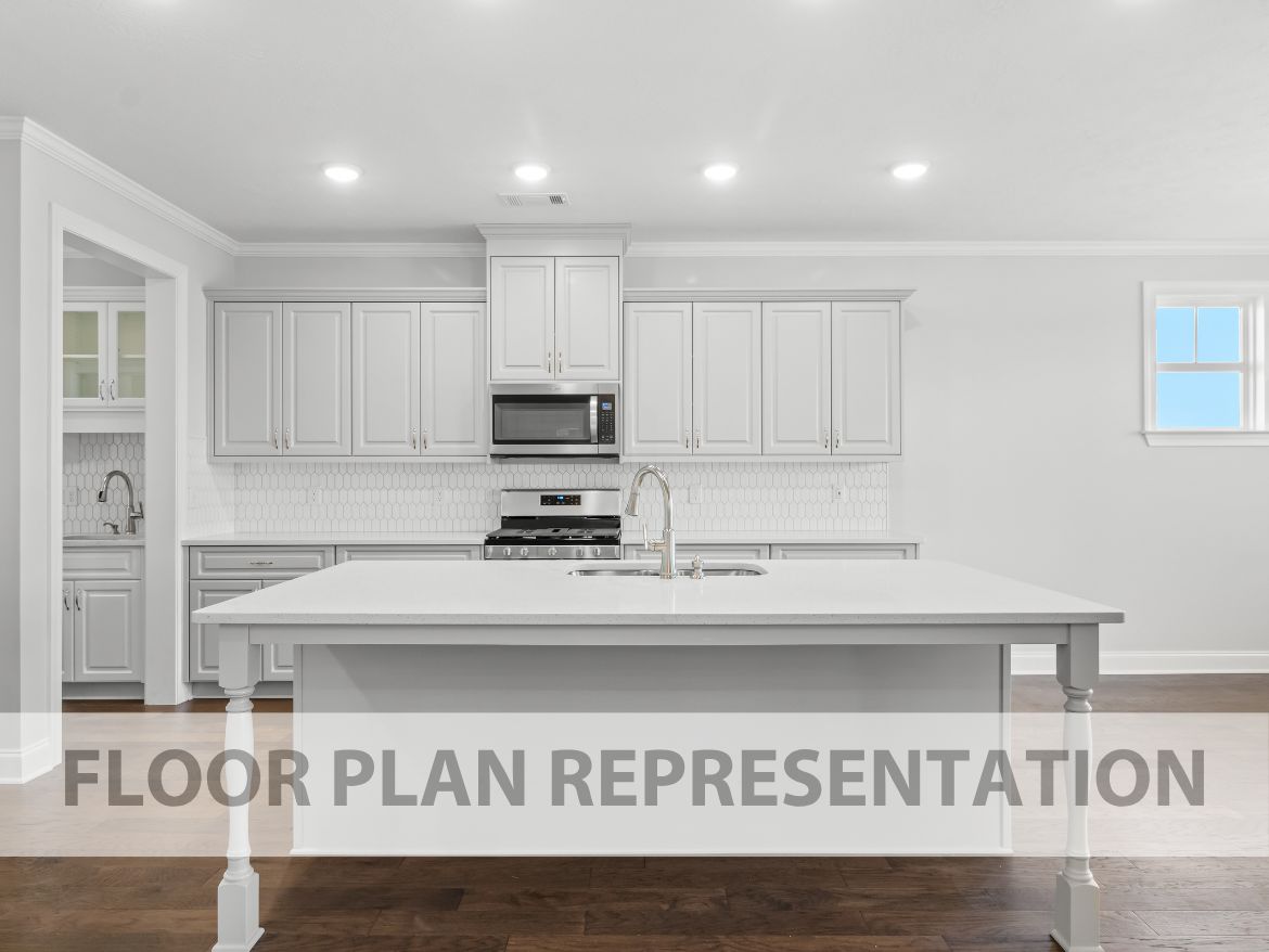 Kitchen | Henley Plan by Ivey Homes