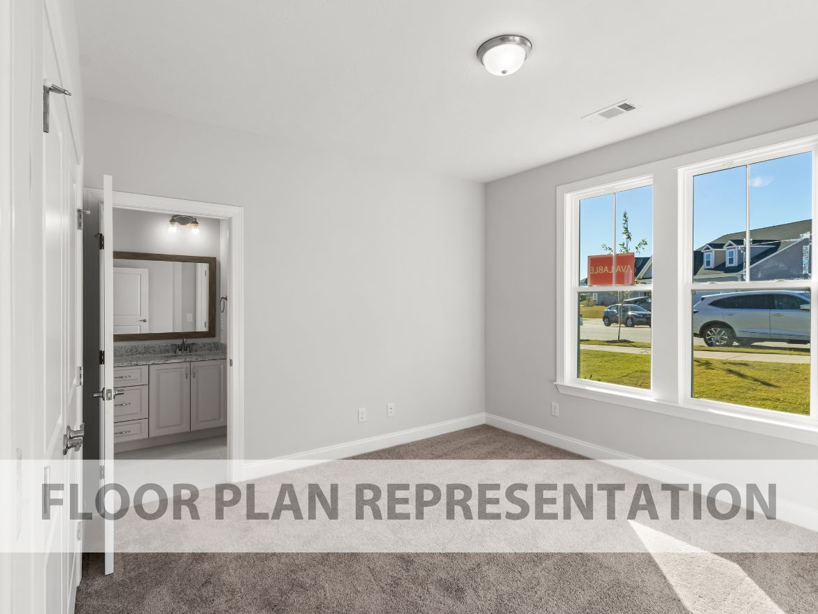 Secondary Bedroom | Henley Plan by Ivey Homes