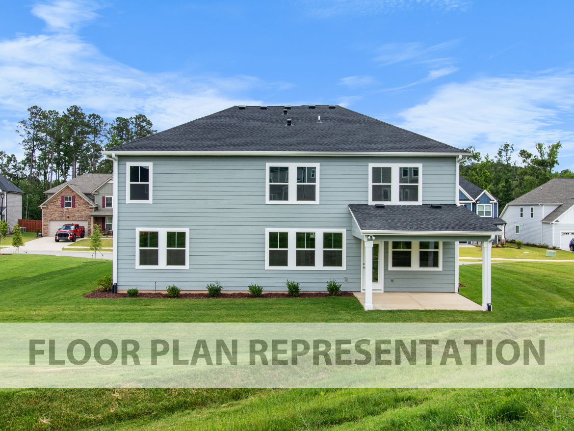 Back Exterior | Hemingway Plan by Ivey Homes