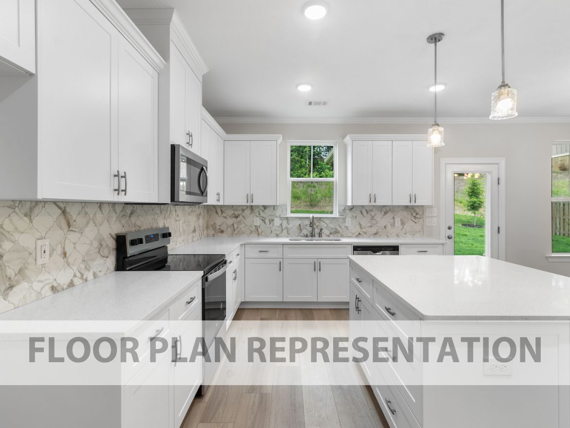 Kitchen | Parkwood Plan by Ivey Homes