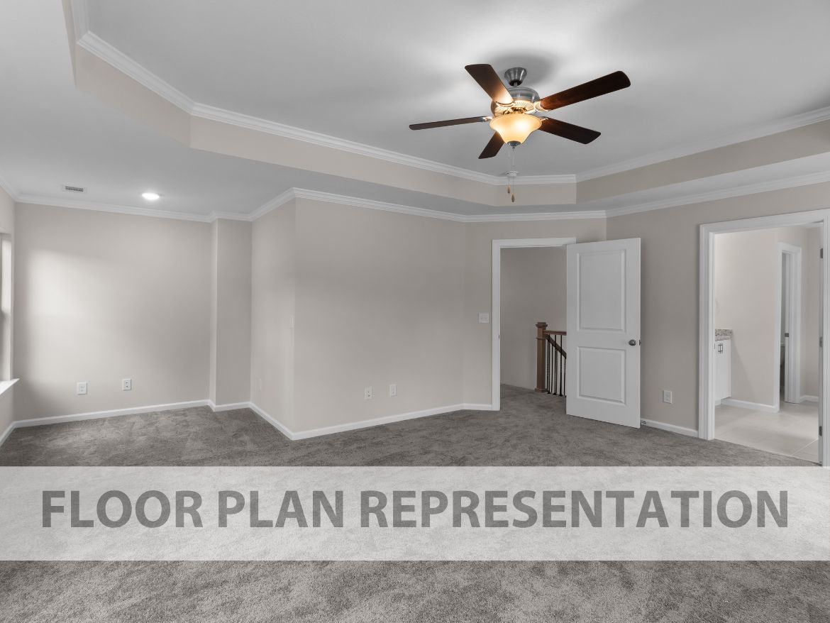Owner’s Suite with Sitting Area | Parkwood Plan by Ivey Homes