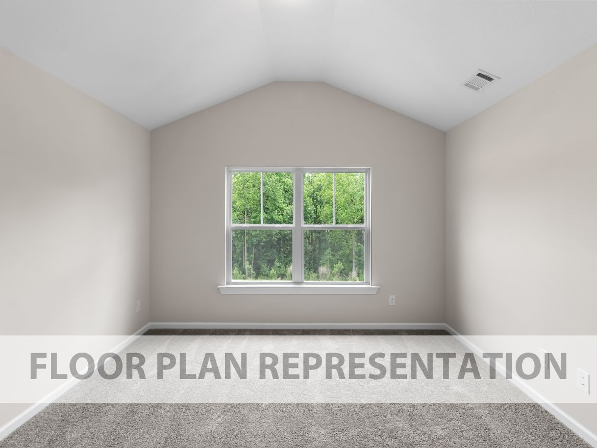 Secondary Bedroom | Parkwood Plan by Ivey Homes