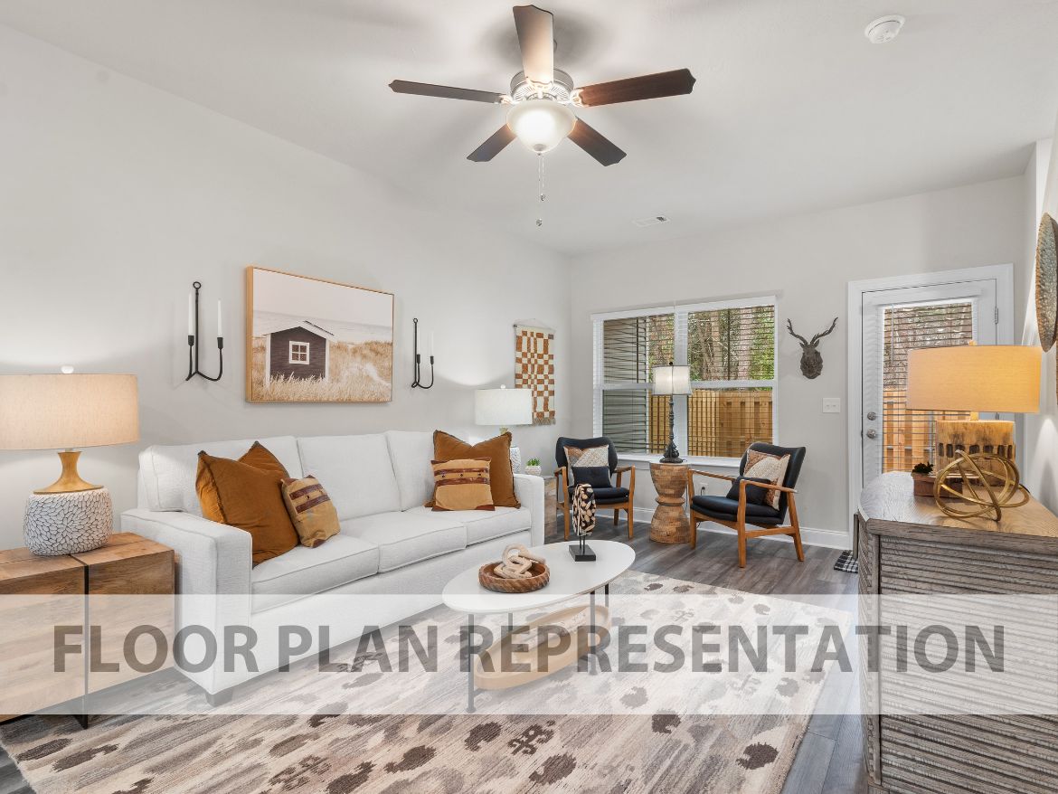 Athens Plan Living Room | Ivey Homes