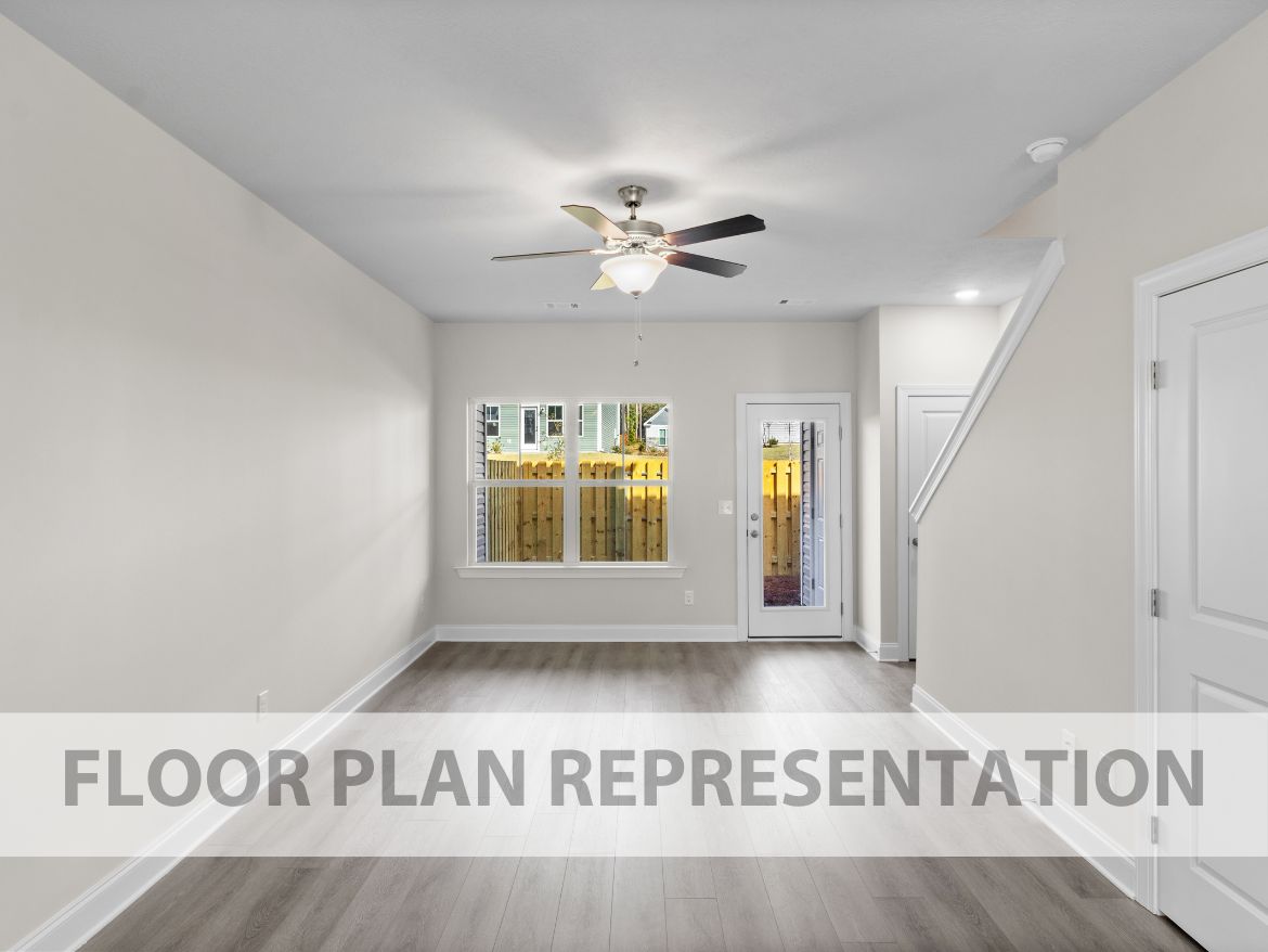 Athens Plan Living Room (Alt View) | Ivey Homes