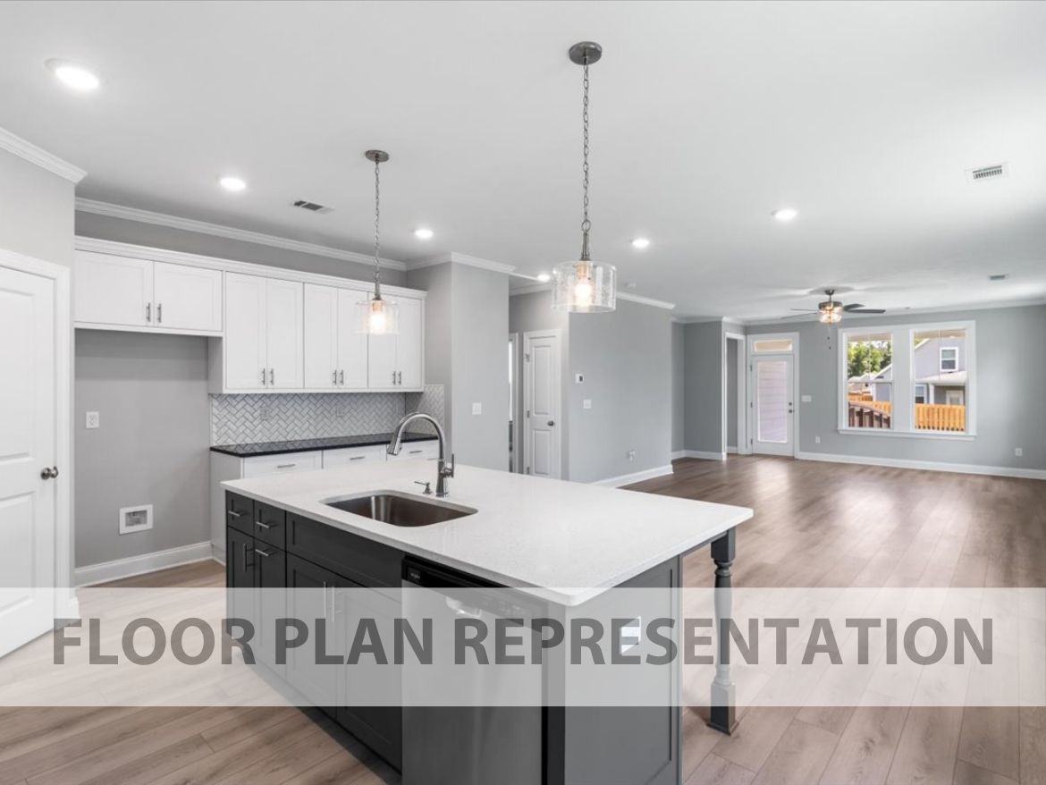 Robin Plan Kitchen to Living | Ivey Homes