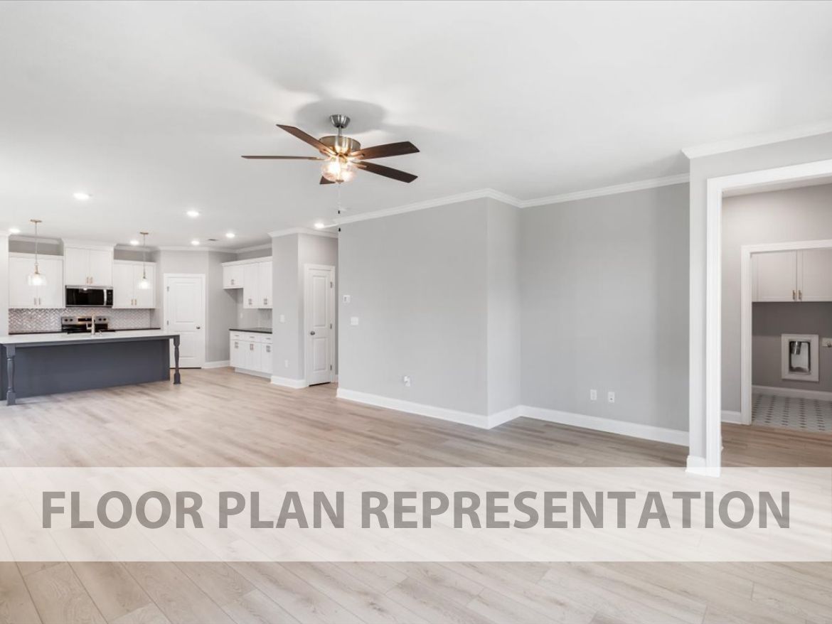Robin Plan Living to Kitchen View | Ivey Homes