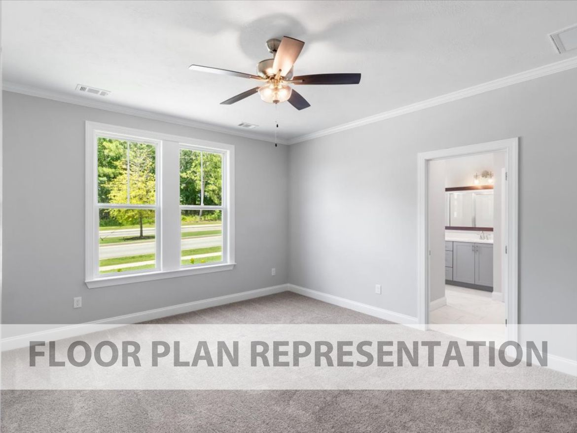 Robin Plan Primary Bedroom | Ivey Homes