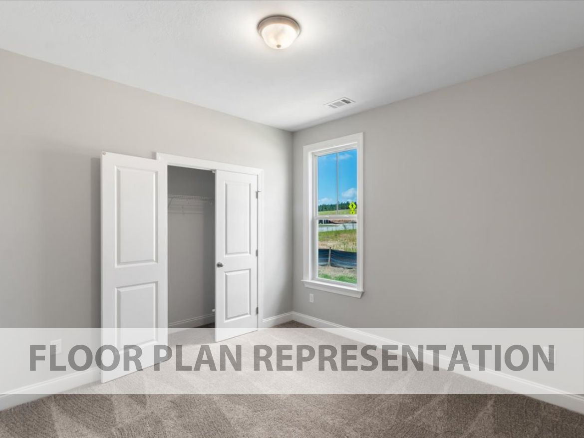 Robin Plan Secondary Bedroom | Ivey Homes