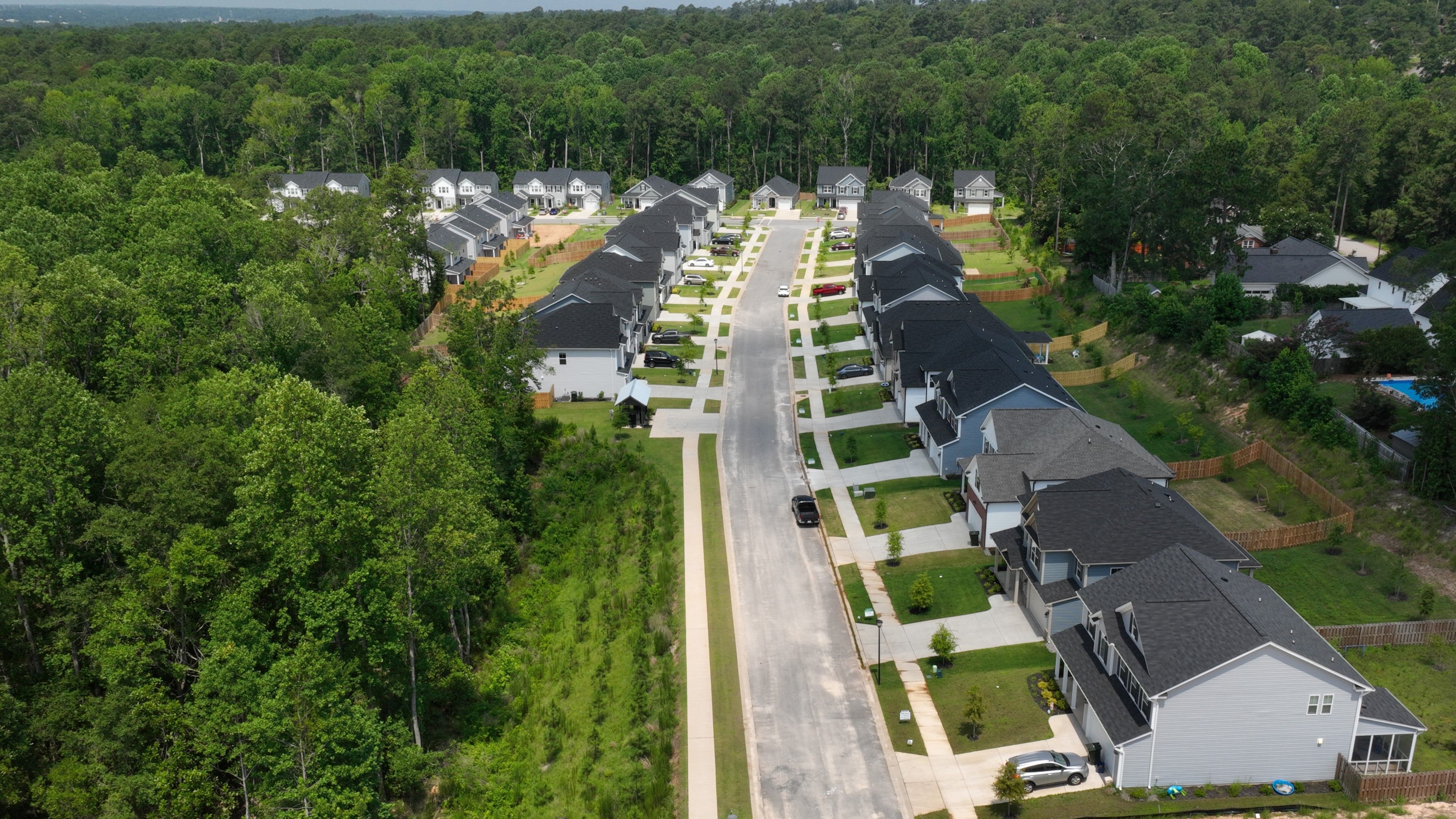 Forrest Bluff Street Scene – Ivey Homes